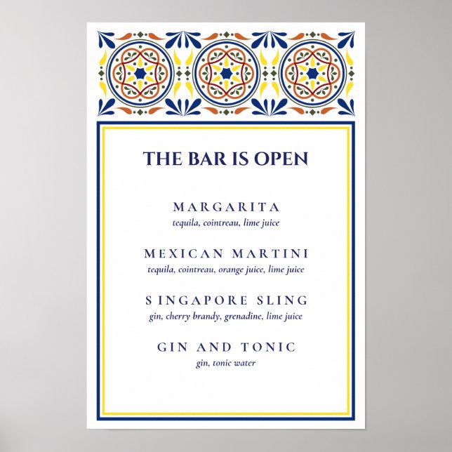 Cocktail VF Poster (Vorne)