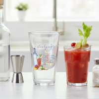 Cocktail Watercolor Rezept Mixed Drink Bloody Mary