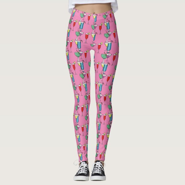 Cocktailgetränk Thunder_Cove Leggings (Vorderseite)