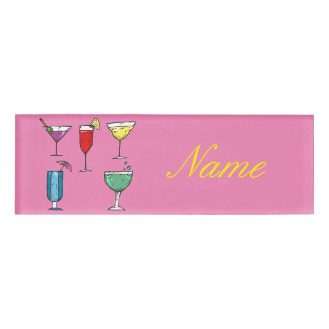 Cocktailgetränk Thunder_Cove Namenschild (Vorderseite)