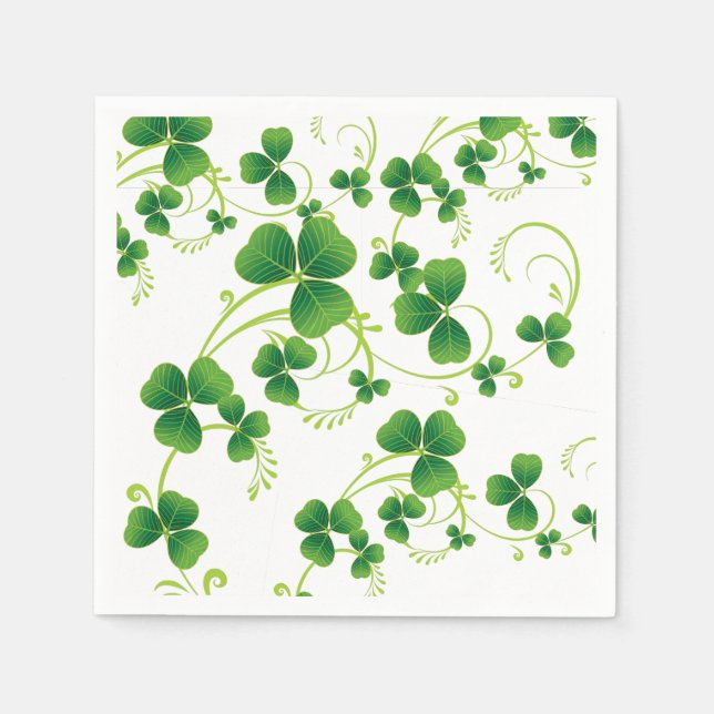 Cocktailpapier Napkins-Saint Patrick Serviette (Vorderseite)