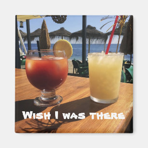 Cocktails am Meer Magnet