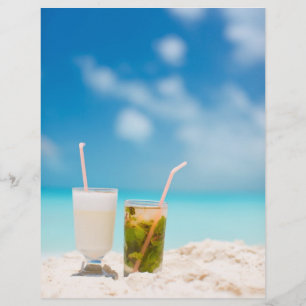 Cocktails am Strand Flyer