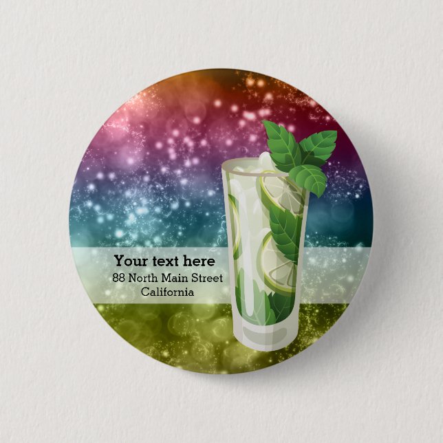 Cocktails Button (Vorderseite)