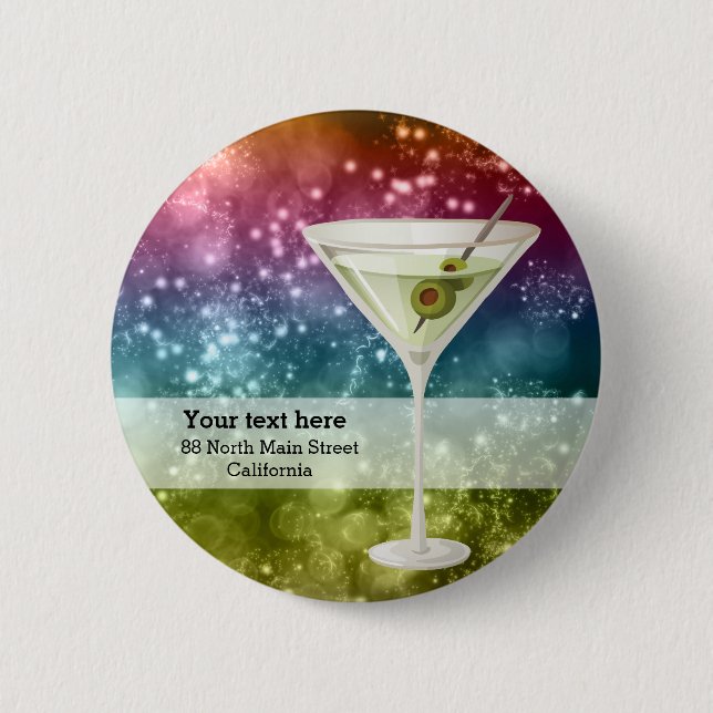 Cocktails Button (Vorderseite)