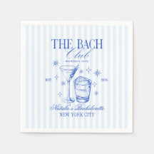 Cocktails Club Junggeselinnen-Abschied Blue