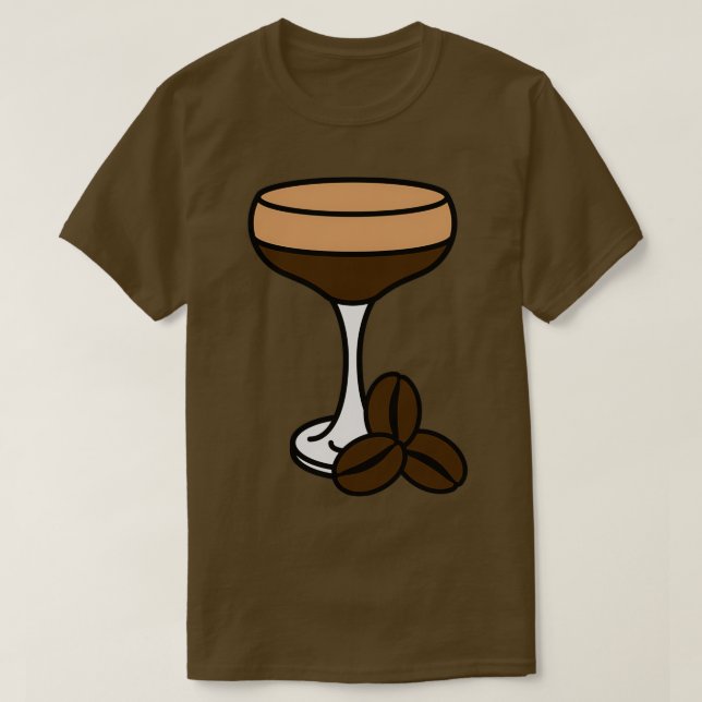 Cocktails Espresso Martini T-Shirt (Design vorne)
