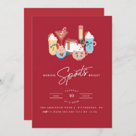 Cocktails Feiertag Einladung