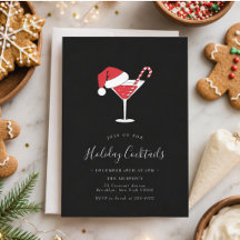 Cocktails Festliche Getränke Weihnachts-Party