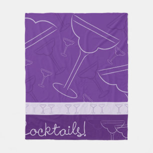 Cocktails! Fleecedecke