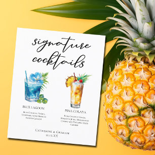 Cocktails Hochzeitsmenü für Beach Signature