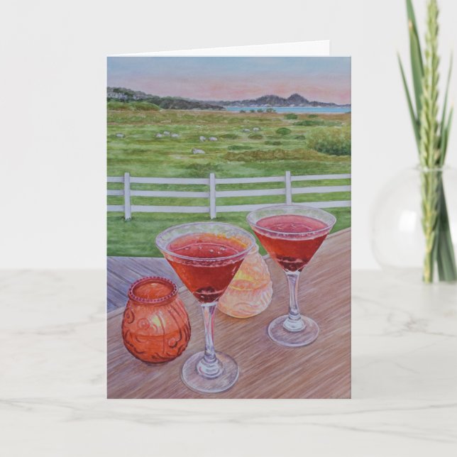 Cocktails im Mission Ranch  Karte (Vorderseite)
