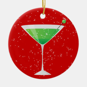 Cocktails Irgendjemand von SRF? Keramik Ornament