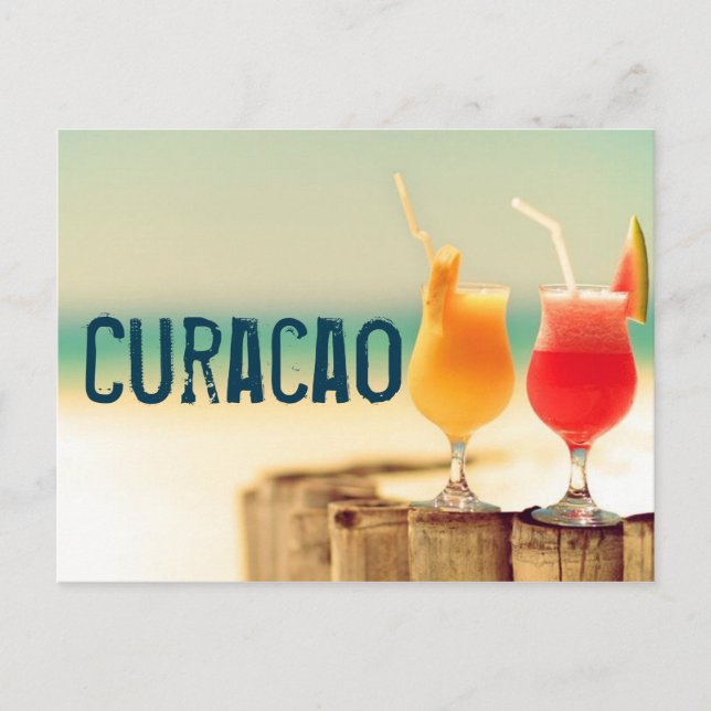 Cocktails Postkarte (Vorderseite)