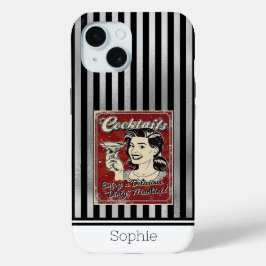 Cocktails Retro Samsung Case-Mate iPhone Hülle