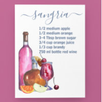 Cocktails Rezept gemischte Getränke Sangria Po