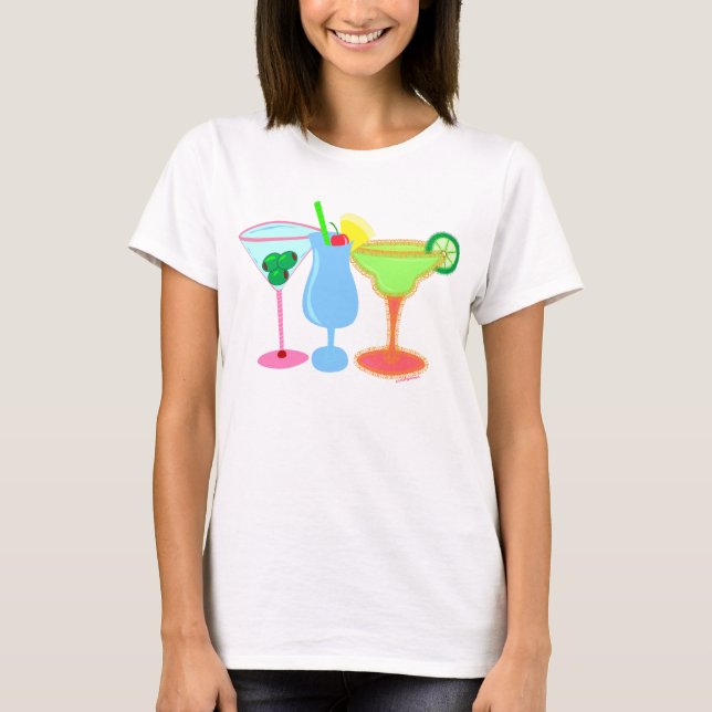 Cocktails T-Shirt (Vorderseite)