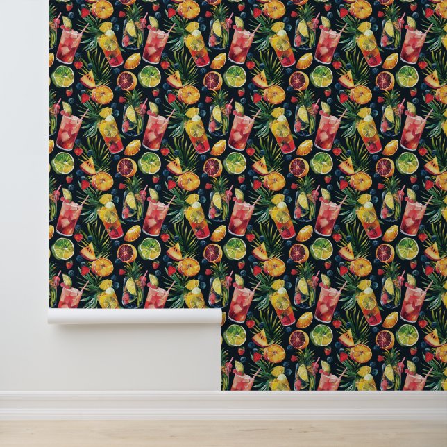 Cocktails Tapete (Anwendung)