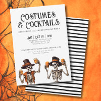 Cocktails und Kostüme Halloween-Party