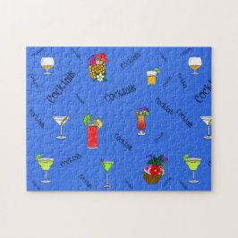 Cocktails und Party Drinks Puzzle