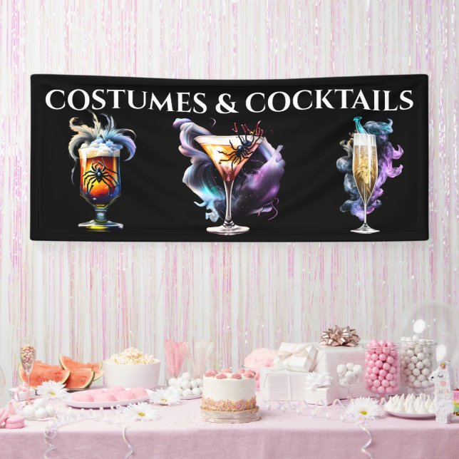 Cocktails wecken das Halloween-Party der Magie Banner (Party)