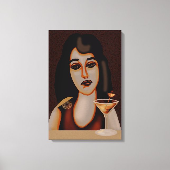 Cocktailstunde Leinwanddruck (Vorderseite)