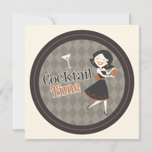 Cocktailzeit Einladung
