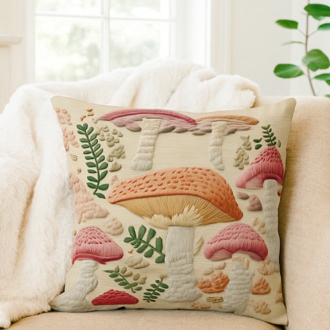 Cocktecore Pilzkissen Kissen (Von Creator hochgeladen)