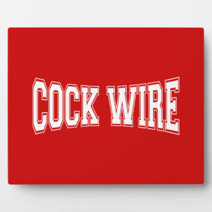 COCKWIRE FOTOPLATTE