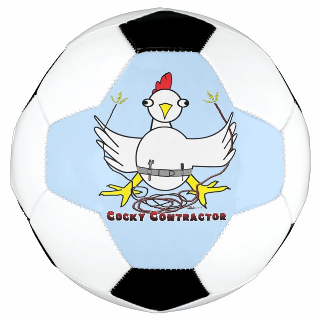 Cocky Contractor Fußball (Vorderseite)