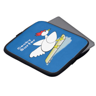 Cocky Surfer Laptopschutzhülle