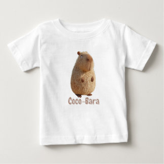 Coco-Bara Vibes. Capybara Core: Kokospalme-Couture Baby T-shirt