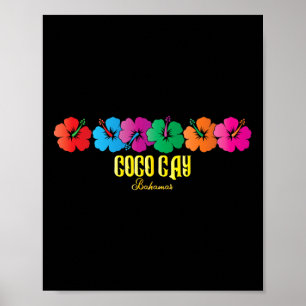 Coco Cay Bahamas Souvenirs Familienurlaub Schifffa Poster