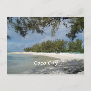 Coco Cay Island, Bahamas Postkarte