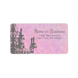 Coco Chandelier CHANGE COLOR - Labels Adressaufkleber