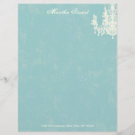 Coco Chandelier CHANGE FARBE ~ Letterhead Briefbogen