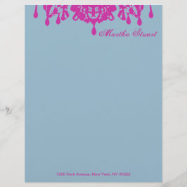 Coco Chandelier CHANGE FARBE ~ Letterhead Briefkopf