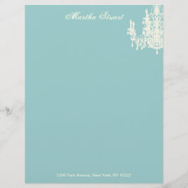 Coco Chandelier CHANGE FARBE ~ Letterhead Briefkopf