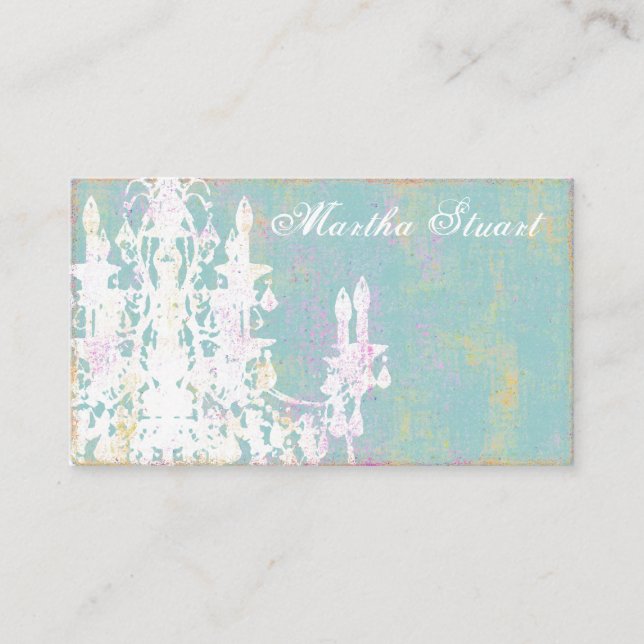 Coco Chandelier (Farboptionen) ~ Visitenkarte (Vorderseite)