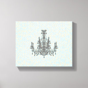 Coco Chandelier (Größen Optionen) - Leinwanddruck