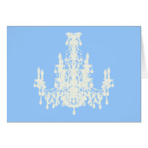 Coco Chandelier ~ Karte / Einladungen