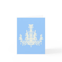 Coco Chandelier ~ Karte / Einladungen