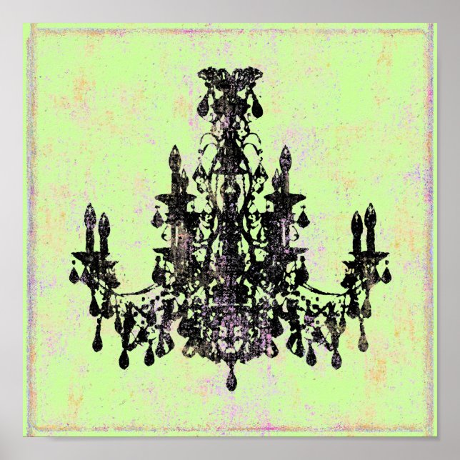 Coco Chandelier ~ Print / Poster (Vorne)