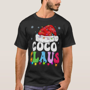 Coco Claus Funny Xmas Familie Matching Coco Oma T-Shirt