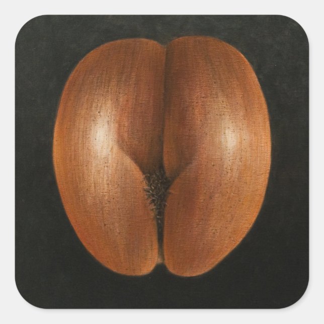 Coco de Mer 2010 Quadratischer Aufkleber (Vorderseite)