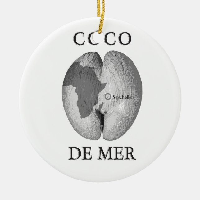 Coco De Mer Ornament (Vorne)