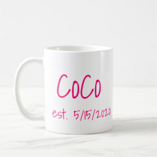 CoCo etablierte Tasse des Kaffeedatums