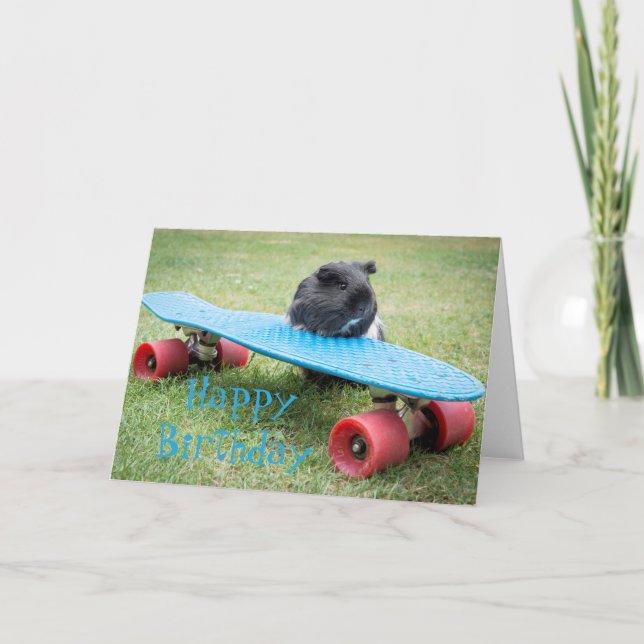 Coco geht Skateboard Karte (Vorderseite)