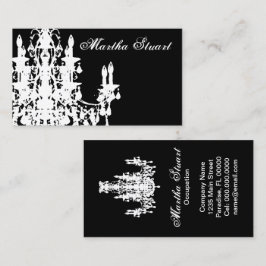 Coco-Leuchter FARBE/PAPIER/FORM-WAHLEN - Visitenkarte