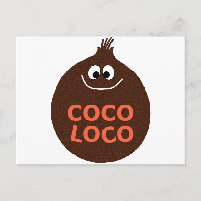 COCO LOCO POSTKARTE (Vorderseite)